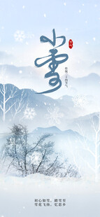 小雪海报