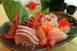 三文鱼海鲜刺身拼盘