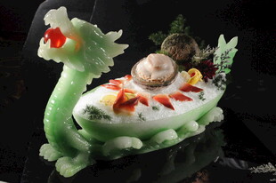 高档北极贝刺身拼盘