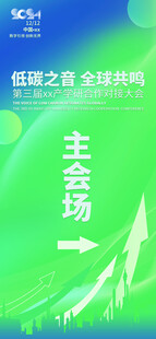 双碳产业大会套图指引贴