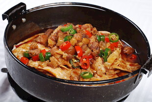 干锅豆皮干锅豆干