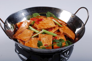 干锅千叶豆腐辣炒千叶豆腐