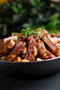 干锅排骨红烧排骨香辣排骨