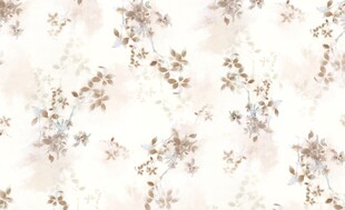 数码印花 水墨花