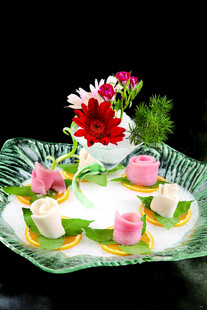 金枪鱼刺身拼盘