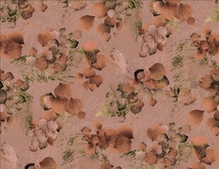 数码印花 小碎花