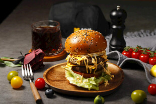 牛肉汉堡包