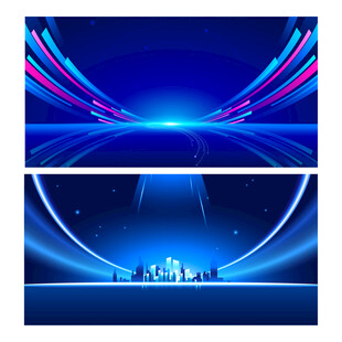 年会设计元素科技设计元素