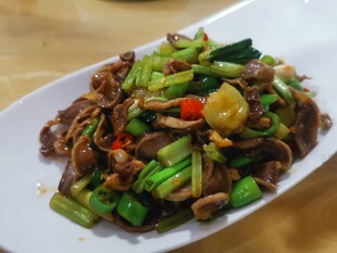 小炒鸡胗