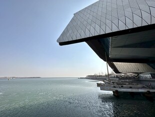 天津国家海洋馆室外风景