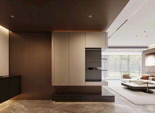 室内设计全屋定制悬挑高级感设计