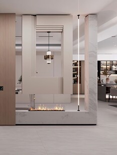 室内设计全屋定制悬挑高级感设计