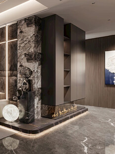 室内设计全屋定制悬挑高级感设计