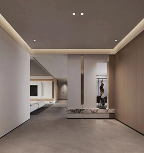 室内设计全屋定制悬挑高级感设计