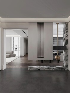 室内设计全屋定制悬挑高级感设计