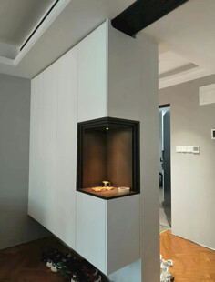 室内设计全屋定制悬挑柜子设计