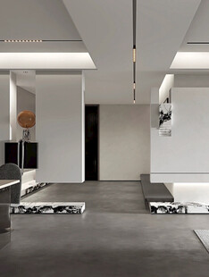 室内设计全屋定制悬挑柜子设计