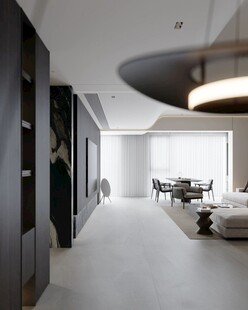 夹吊设计高级感装修木制品定制柜