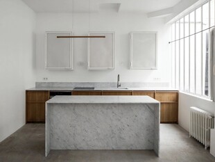 骨骼线胡桃木复古中式风格柜子门