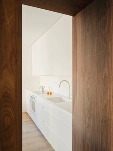 骨骼线胡桃木复古中式风格柜子门