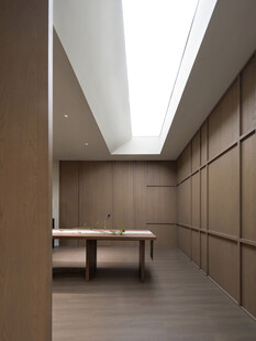 骨骼线胡桃木复古中式风格柜子门