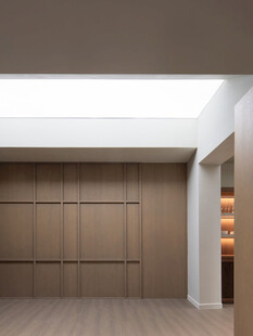 骨骼线胡桃木复古中式风格柜子门