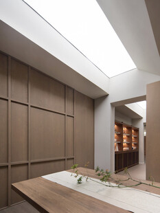 骨骼线胡桃木复古中式风格柜子门