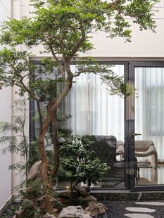 骨骼线胡桃木复古中式风格柜子门