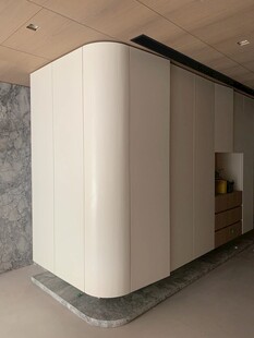 全屋定制弧形转角柜子柜体装修