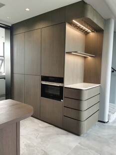 全屋定制弧形转角柜子柜体装修