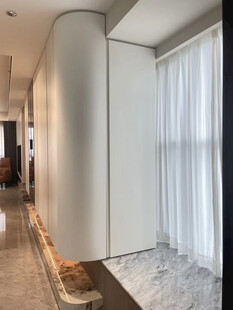 全屋定制弧形转角柜子柜体装修