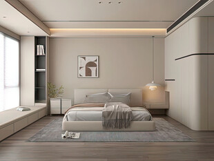 全屋定制弧形转角柜子柜体装修