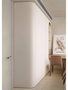 全屋定制弧形转角柜子柜体装修