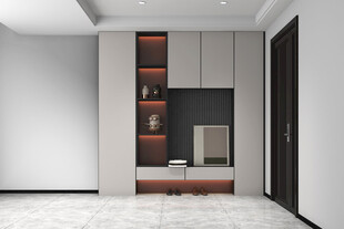 入户大门鞋柜衣柜家玄关装修定制