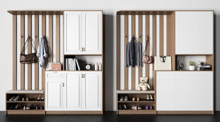 入户大门鞋柜衣柜家玄关装修定制