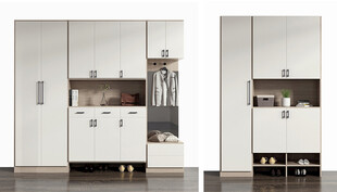 入户大门鞋柜衣柜家玄关装修定制