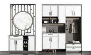 入户大门鞋柜衣柜家玄关装修定制