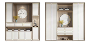 入户大门鞋柜衣柜家玄关装修定制