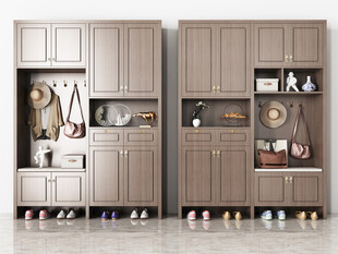 入户大门鞋柜衣柜家玄关装修定制