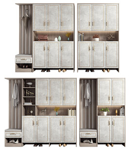 入户大门鞋柜衣柜家玄关装修定制