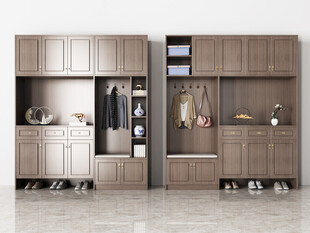 入户大门鞋柜衣柜家玄关装修定制