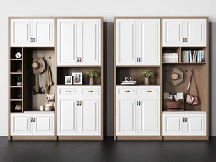 入户大门鞋柜衣柜家玄关装修定制