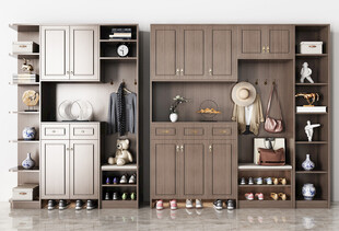 入户大门鞋柜衣柜家玄关装修定制