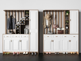 入户大门鞋柜衣柜家玄关装修定制