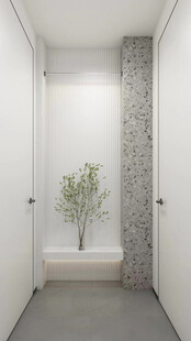 鞋柜玄关入户大门高级感全屋定制