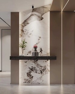 鞋柜玄关入户大门高级感全屋定制