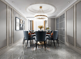 客厅美式简约风格大豪宅装修饰品