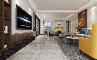 客厅美式简约风格大豪宅装修饰品