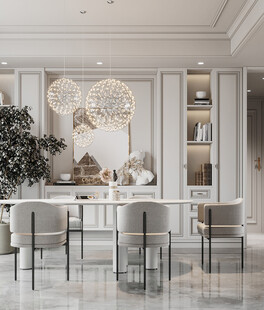 客厅美式简约风格大豪宅装修饰品