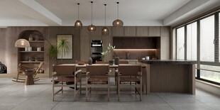 现代简约高级感新中式复古风客厅